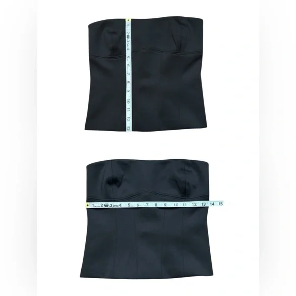 Marciano Guess, Black Bustier Top, Size Small - Picture 9 of 12